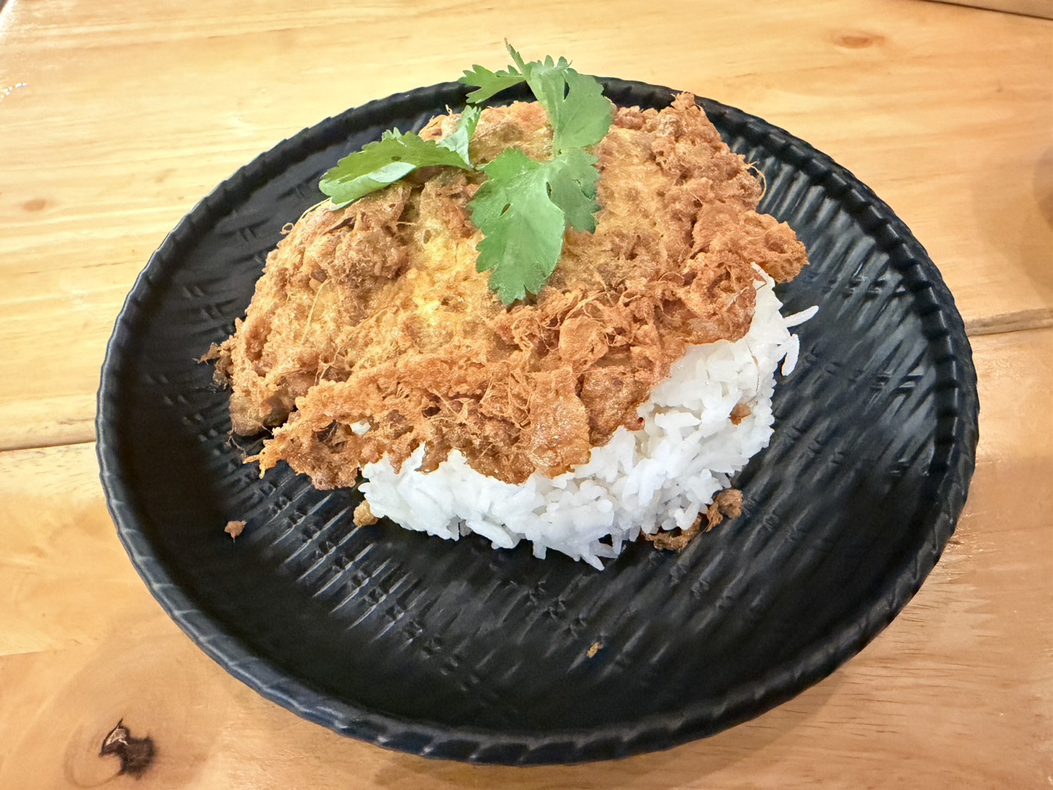 ข้าวไข่เจียวหมูสับ