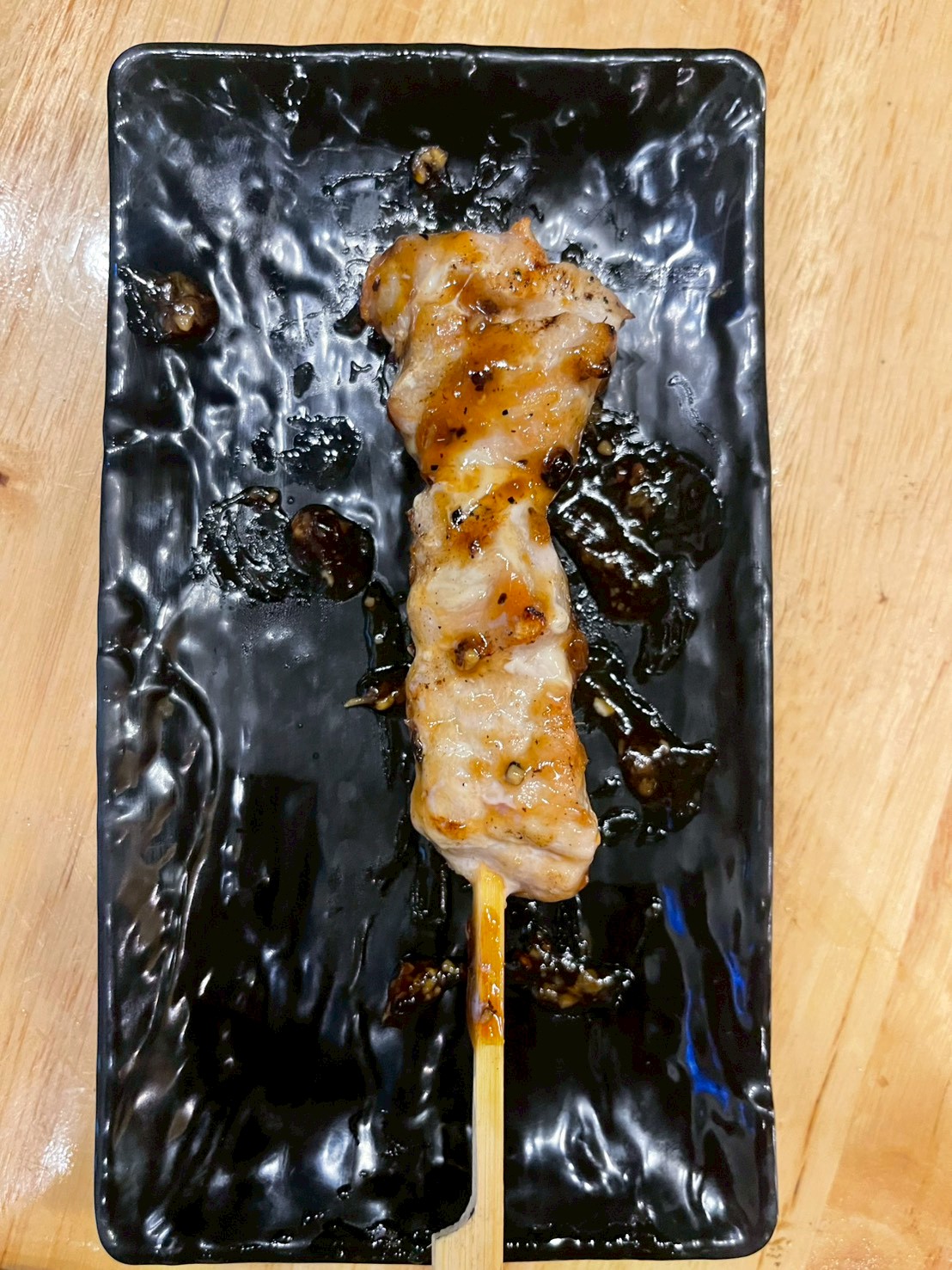 สันคอหมูเสียบไม้